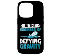 In the Business of Defying Gravity Flight Instructor Case for iPhone 14 Pro