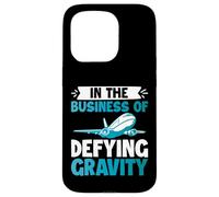 In the Business of Defying Gravity Flight Instructor Case for iPhone 15 Pro