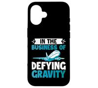In the Business of Defying Gravity Flight Instructor Case for iPhone 16