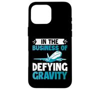 In the Business of Defying Gravity Flight Instructor Case for iPhone 16 Pro Max