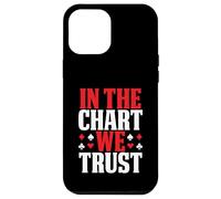 In The Chart We Trust Blackjack Basic Strategy Card Player Case for iPhone 12 Pro Max