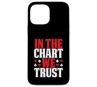 In The Chart We Trust Blackjack Basic Strategy Card Player Case for iPhone 13 Pro Max
