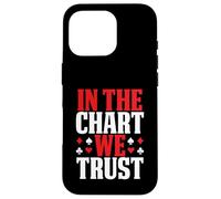 In The Chart We Trust Blackjack Basic Strategy Card Player Case for iPhone 16 Pro