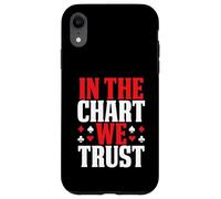 In The Chart We Trust Blackjack Basic Strategy Card Player Case for iPhone XR