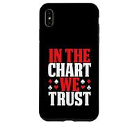 In The Chart We Trust Blackjack Basic Strategy Card Player Case for iPhone XS Max