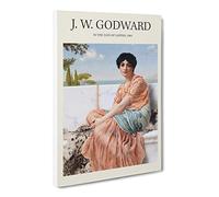 In The Days Of The Sappho By John William Godward Canvas Print | Gallery Wrapped 30mm Frame Wall Art | 24x16 inches | Ready to Hang | Classic Picture | Living Room Bedroom Lounge Office