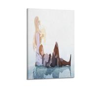 In The Direction of Parting, Vows to Take Up The Agreed Flower Animation Movie Poster Poster Decorative Painting Canvas Wall Posters And Art Picture Print Modern Family Bedroom Decor Posters 16x24inch