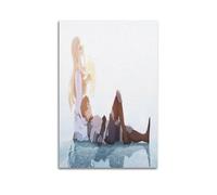 In The Direction of Parting, Vows to Take Up The Agreed Flower Animation Movie Poster Poster Decorative Painting Canvas Wall Posters And Art Picture Print Modern Family Bedroom Decor Posters 12x18inch