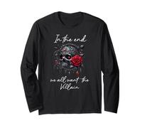 In the End We All Want the Villain Smutty Book Dark Romance Long Sleeve T-Shirt