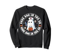 In The ER Nurse Code Boo Emergency Room Spooky Halloween Sweatshirt