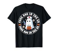 In The ER Nurse Code Boo Emergency Room Spooky Halloween T-Shirt