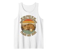 in The Event of an Emotional Breakdown Place Cat Here Tank Top