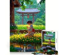 In The Field of Dandelions Jigsaw Puzzles for Adults 1000 Pieces Brain Skill Accurate Edge Pattern Build Home Decor (38x26cm)