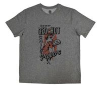 In The Flesh Cotton T-Shirt Red Hot Chili Peppers Grey S