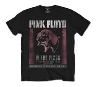 In The Flesh T-Shirt Pink Floyd Black S
