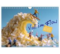 In the flow. Humor in the office: when sayings become images UK-Version (Wall Calendar 2026 DIN A4 Landscape), CALVENDO 12 Month Wall Calendar