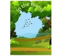 In the forest activity book for kids 4-6: Get to know the trees in the forest | find out what the leaves and fruits look like | LERN and FUN