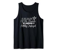 in The Gallery of The Heavens, His Handiwork is Artful Bible Tank Top