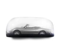 IN THE GARAGE Inflatable Car Shield, Black, 14' / 4.3m - Cover Indoor - Car