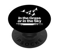 In the Grass or Sky Duck Flock Hunting Outdoor Scene Art PopSockets Adhesive PopGrip