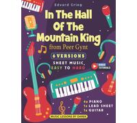 In The Hall Of The Mountain King I Peer Gynt I Edvard Grieg I 6 Versions - Sheet Music EASY to HARD: How to play Classical Music pieces on Piano, ... Tutorials I Level - Beginner to Advanced