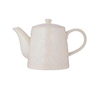 Mason Cash in The Meadow Teapot 800ml Embossed Floral Design, Durable Stoneware - Heat-Retaining Ceramic Teapot for Hot Drinks - Classic Kitchenware