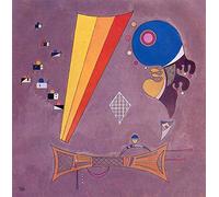 In the Middle - Wassily Kandinsky -1942 by Wassily Kandinsky, 12x8"(A4) Poster Print