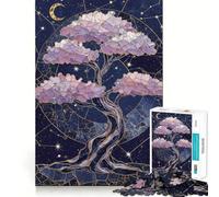 In The Midnight Dream for Adults 1000 Piece Jigsaw Puzzle Mental Skill Anxiety Relief Playful Challenge Table Accent (38x26cm)