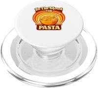 In the Mood for Pasta Retro 70s Spaghetti Lover Foodie PopSockets PopGrip for MagSafe