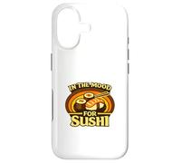 In the Mood for Sushi Retro 70s Seafood Lover Foodie Case for iPhone 17