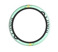 in The Morning When I Rise Give Me Jesus Steering Wheel Cover Universal 15 Inch Advanced Anti Slip Breathable Car Steering Wheel Accessories for Men and Women