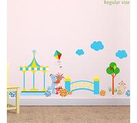 in The Night Garden Bridge Scene Wall Sticker Pack (Regular Size with Characters) | Official in The Night Garden Wall Sticker