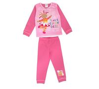 In the Night Garden, Girls 2 Piece Pyjamas Set Featuring Upsy Daisy I Love Upsy Daisy, Pink, Age 2-3 Years