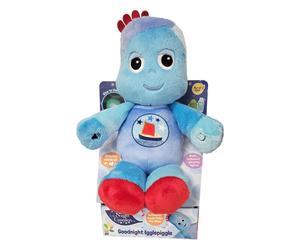 In the Night Garden Goodnight Igglepiggle, Iggle Piggle Teddy Bear sings lullabies & has soft glowing lights to help a child drift off to rest & slee