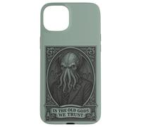 In The Old Gods We Trust, Cosmic Horror Graphic Case for iPhone 15 Plus