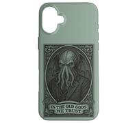 In The Old Gods We Trust, Cosmic Horror Graphic Case for iPhone 16 Plus