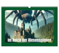 In the realm of giant spiders UK-Version (Wall Calendar 2026 DIN A3 Landscape), CALVENDO 12 Month Wall Calendar