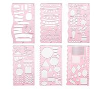 In The Slightest - Journal Stencils, Planner Stencils, Notebook, Diary, Journaling, Bullet Journaling Supplies, Notebook, DIY Drawing, Hard Plastic, Planner Accessories - Watermelon