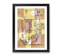 In The Spirit Of Hoffmann By Paul Klee Classic Painting Framed Print | A2 Black Framed Wall Art | Ready to Hang | Classic Historical Picture | Living Room Bedroom Lounge Office
