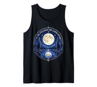 in The Stillness The Earth Speaks Forest Spiritual Nature Tank Top