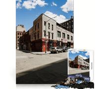 In The Streets of New York Jigsaw Puzzles for Teenagers 1000 Brain Think Precise Cut Real Challenge Art Piece (38x26cm)