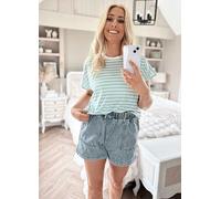 In The Style x Stacey Solomon Green Striped T-Shirt Green