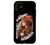 In the Symphony of Valor Art Nouveau Valkyrie Case for iPhone 11