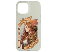 In the Symphony of Valor Art Nouveau Valkyrie Case for iPhone 15
