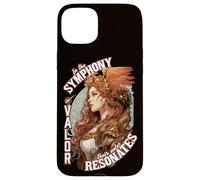 In the Symphony of Valor Art Nouveau Valkyrie Case for iPhone 15 Plus