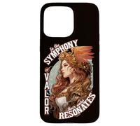 In the Symphony of Valor Art Nouveau Valkyrie Case for iPhone 15 Pro Max