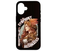 In the Symphony of Valor Art Nouveau Valkyrie Case for iPhone 16