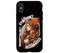 In the Symphony of Valor Art Nouveau Valkyrie Case for iPhone X/XS