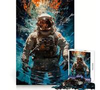 In The Unknown Jigsaw Puzzles 1000 Pieces for Adults Stress Relief Play Creative Craft Hard Challenge Great Gift (38x26cm)