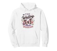 In The Waiting God Is Working Butterfly Faith Pullover Hoodie